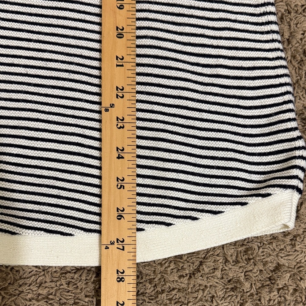 Talbots Plus Size Striped V-Neck Sweater size 2X Business Casual Preppy Fall - Picture 9 of 10